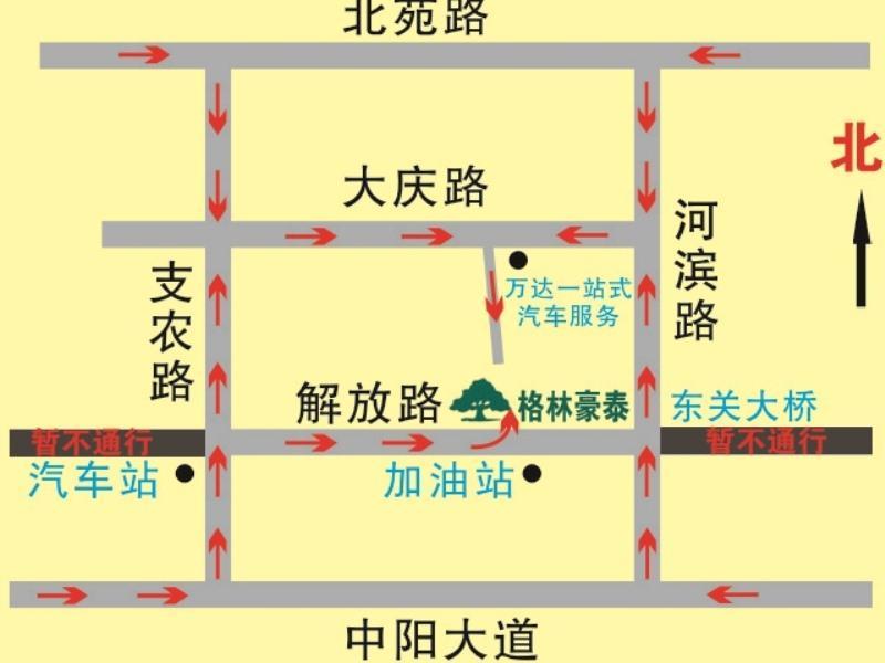 グリーンツリー イン スーヂョウ フェン カウンティ イースト ジエファン ロード ビジネス ホテル Feng エクステリア 写真